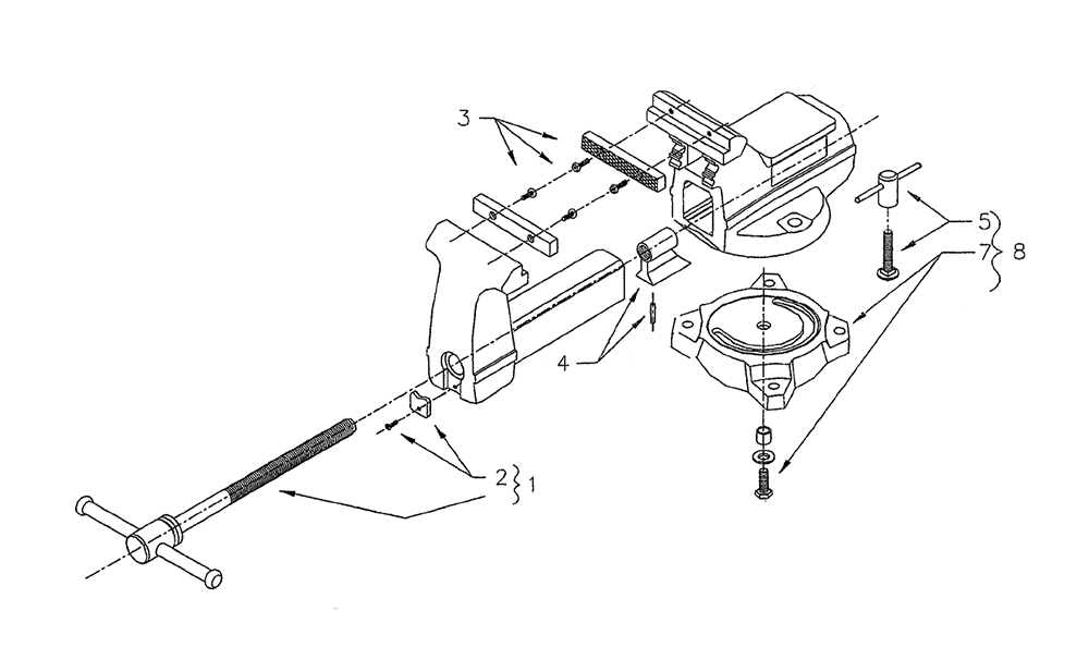 Wilton 644 store vise